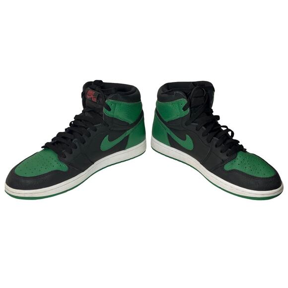 Nike Air Jordan 1 Retro High Pine Green Black Men’s Size 10.5 555088-030 - Picture 12 of 15